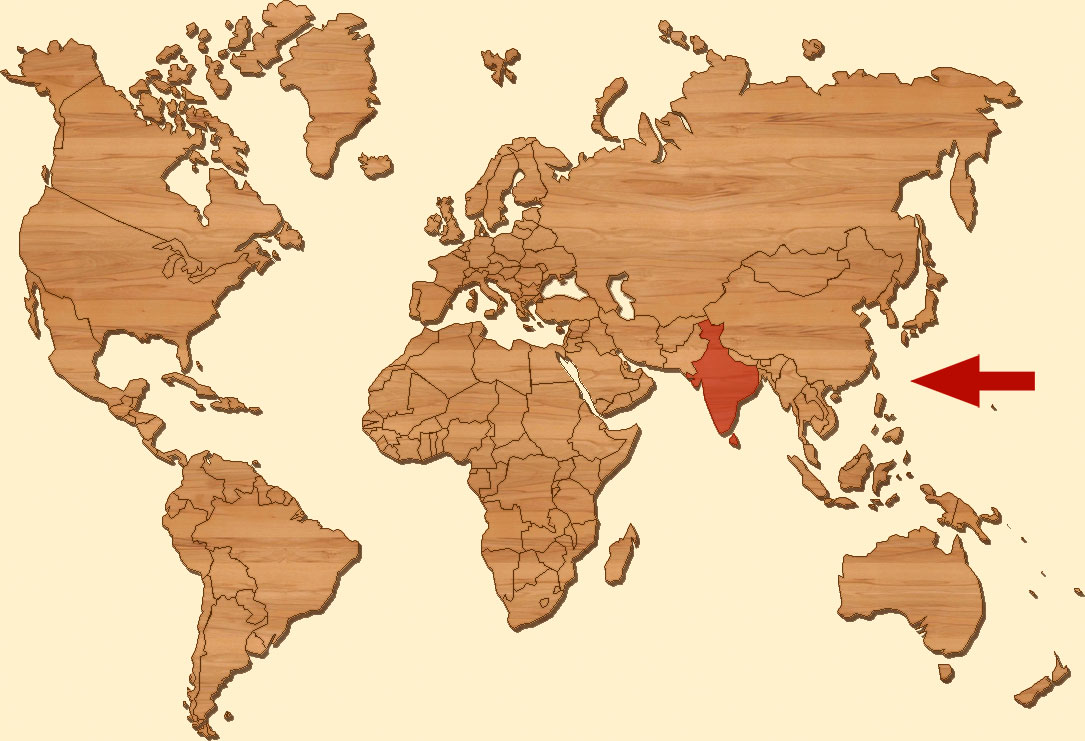 Mapa výskytu