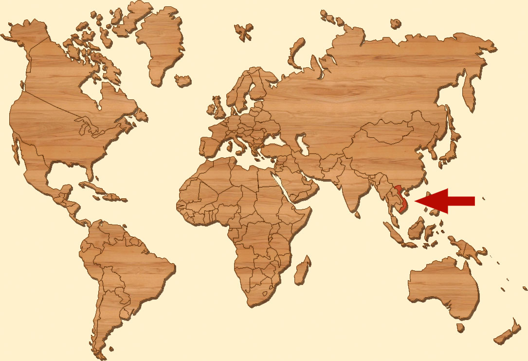 Mapa výskytu